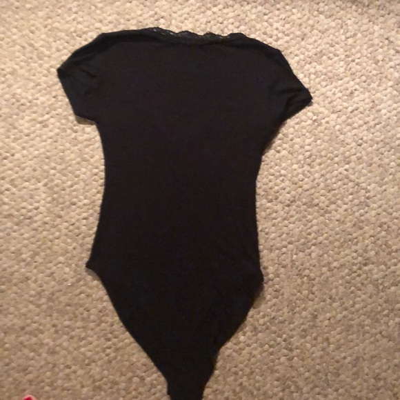 Brand new black V neck bodysuit, without tags. - Picture 3 of 3